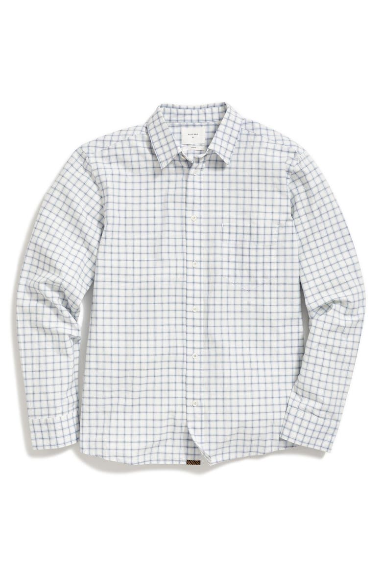 Billy Reid Cypress Grid Plaid Button-Up Oxford Shirt, Main, color, 