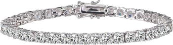 Tennis Bracelet with 1/8 CT  Cubic Zirconia