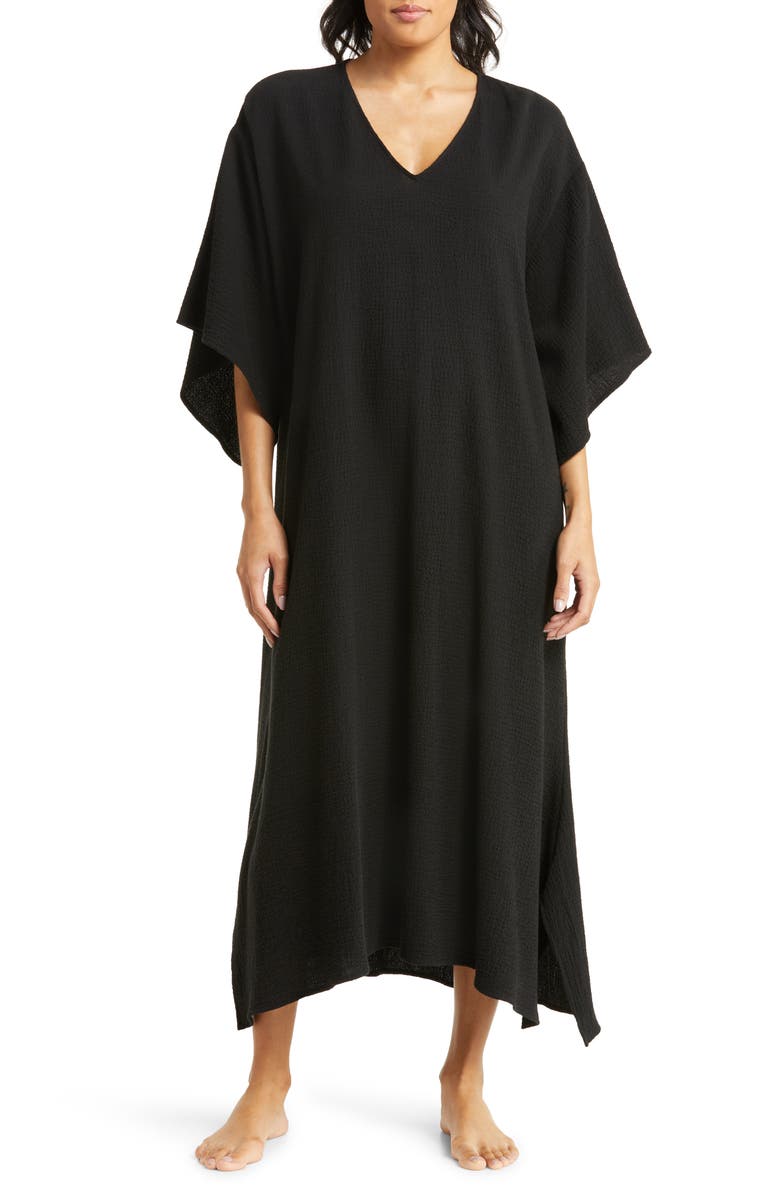 Natori Onsen Cotton Nightgown, Main, color,