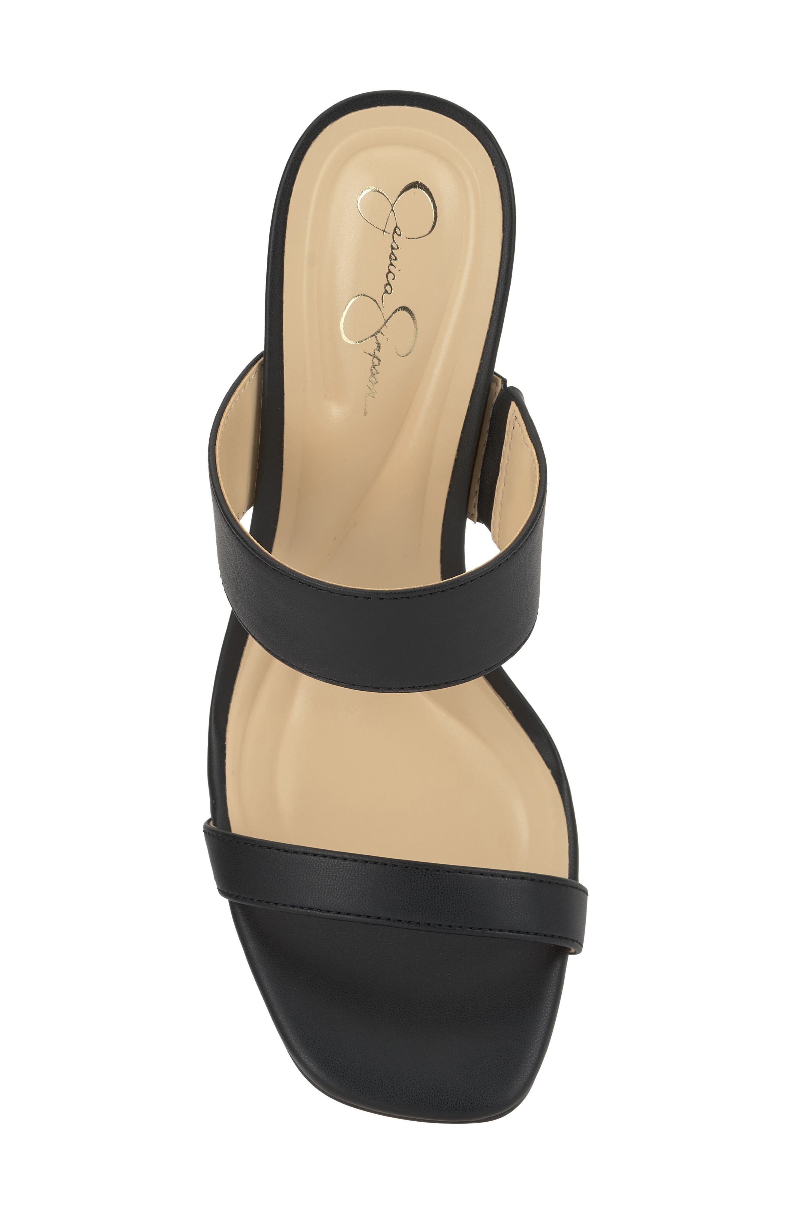 Jessica Simpson Orizell Slide Sandal, Alternate, color, Black