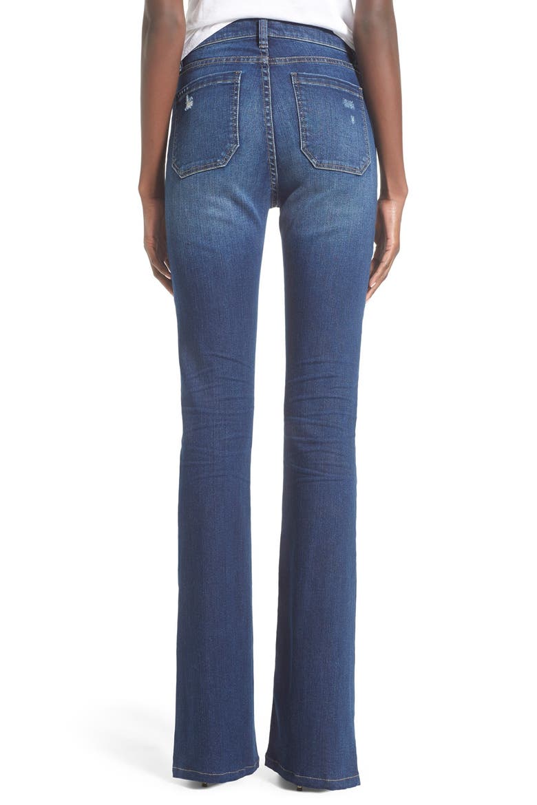 'Hotel' Flare Jeans, Alternate, color, BLUE