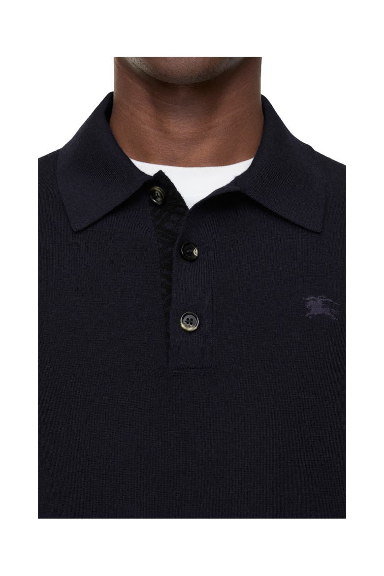 Cashmere Polo Shirt, Alternate, color, Navy