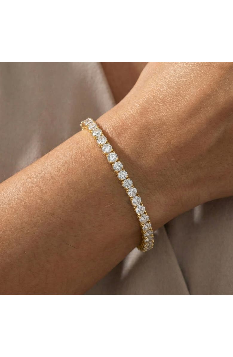 Bliss Diamond 8.00Ct Diamond Tennis Bracelet 14k Gold Lab Grown 7", Alternate, color, 14K Yellow Gold
