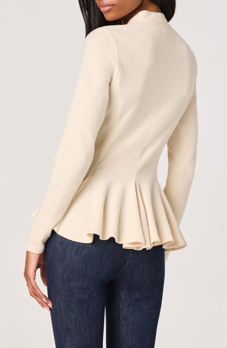 ASTR the Label Dayna Peplum Wrap Top, Alternate, color, 