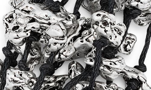 Karine Sultan Corals Bracelet In Metallic