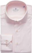Emanuel Berg Modern Fit 4 Flex Stretch Knit Button-Up Shirt