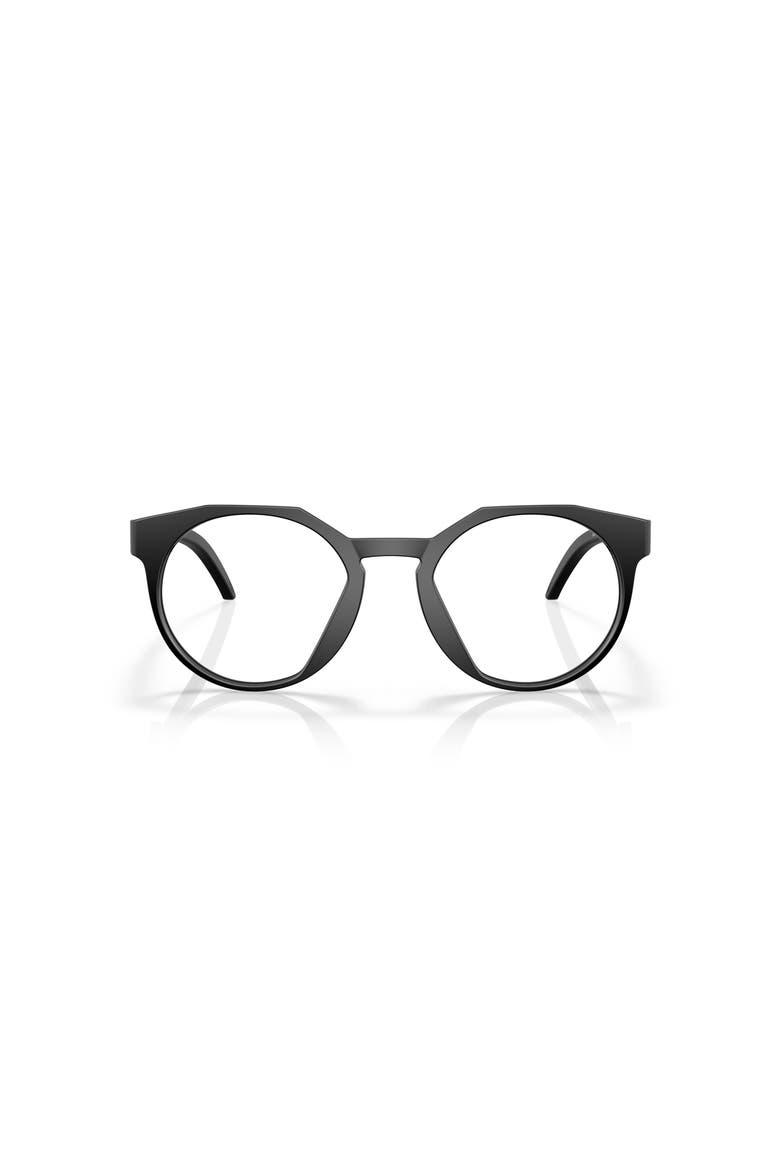 50mm Round optical glasses, Alternate, color, Solid Black