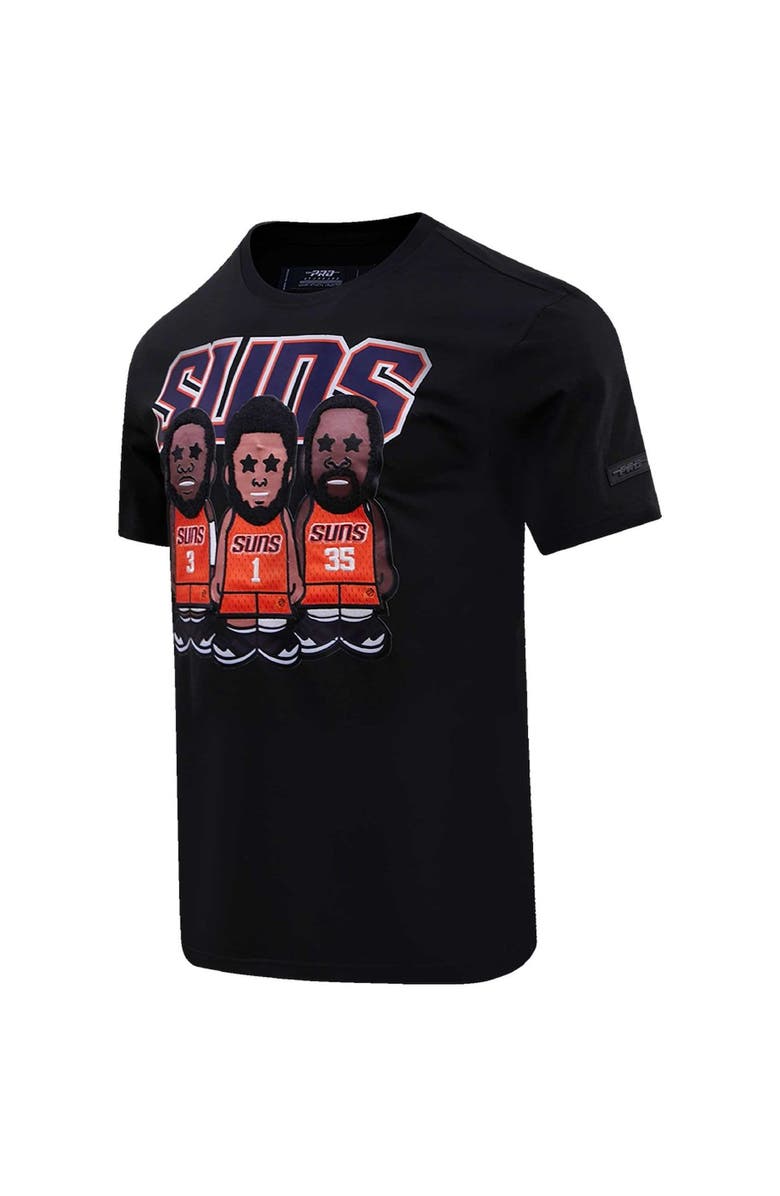 PRO STANDARD Men's Pro Standard Devin Booker, Kevin Durant, Chris Paul Black Phoenix Suns Multi Lineup T-Shirt, Alternate, color, 