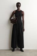 COS Gathered Cotton Balloon-leg Trousers