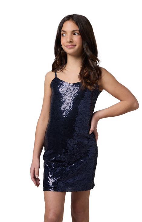 Sequin Mini Dress (Big Kid)