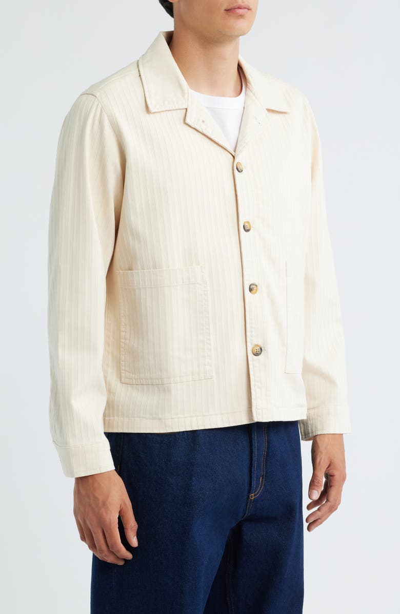 Percival Rocco Shirt Jacket, Alternate, color, Ecru