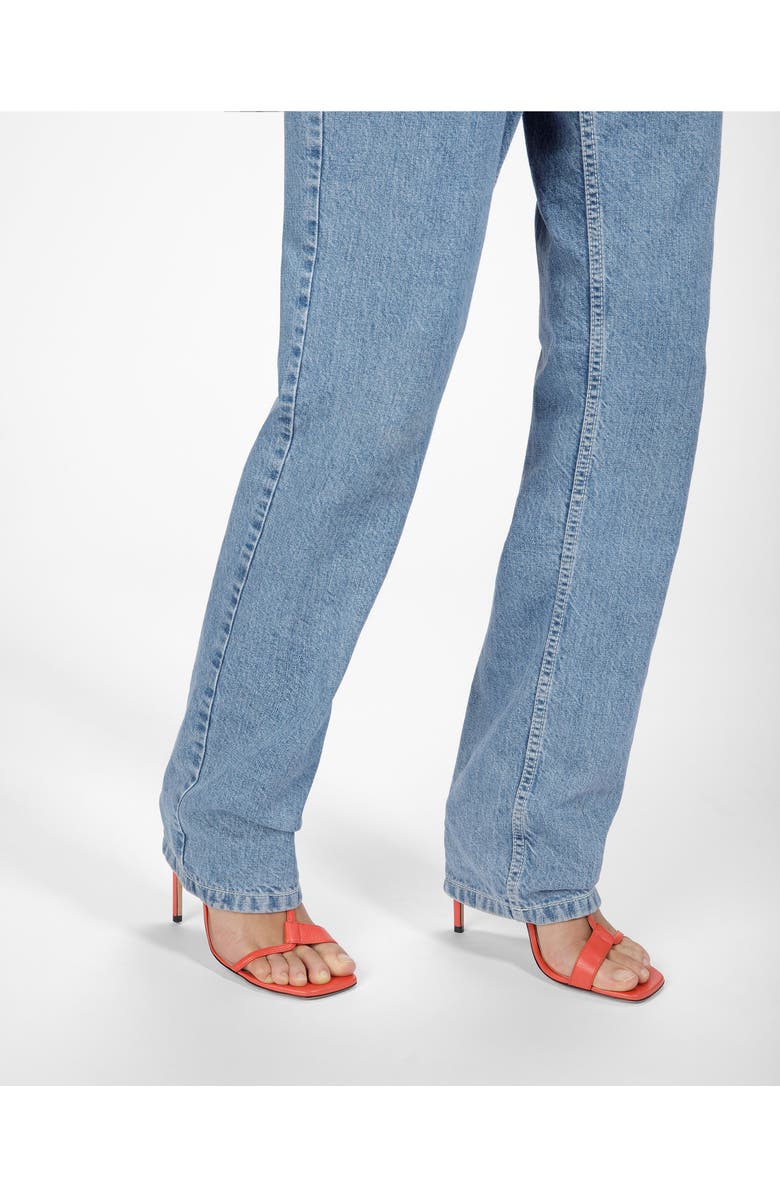 Bally Natalia Leather Sandals, Alternate, color, Orange