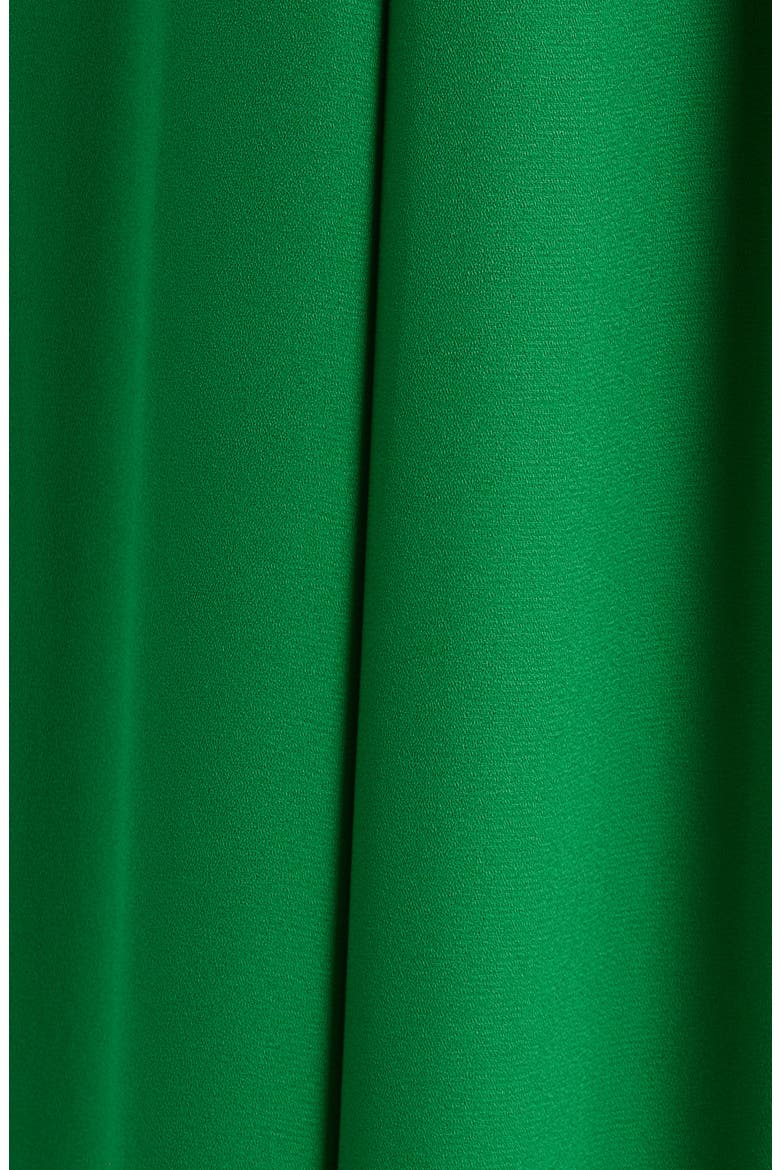 Cold Shoulder Tie Belt Maxi Sundress, Alternate, color, KELLY GREEN
