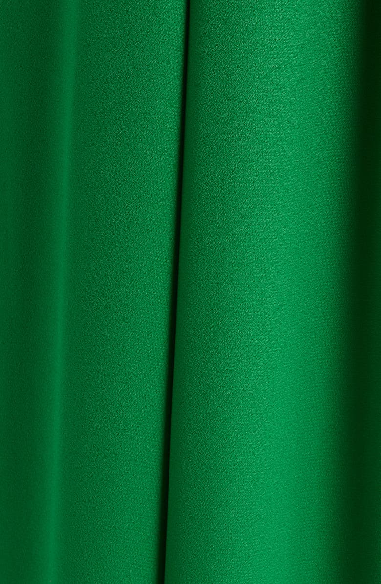 LAYERED WITH LOVE Cold Shoulder Tie Belt Maxi Sundress, Alternate, color, Kelly Green