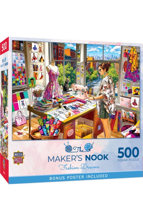 Fashion Dreams 500 Piece Jigsaw Puzzle
