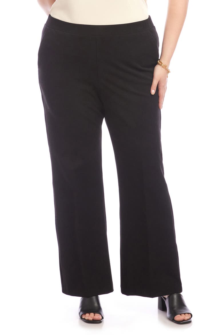 Emily Straight Leg Pants, Main, color, BLACK