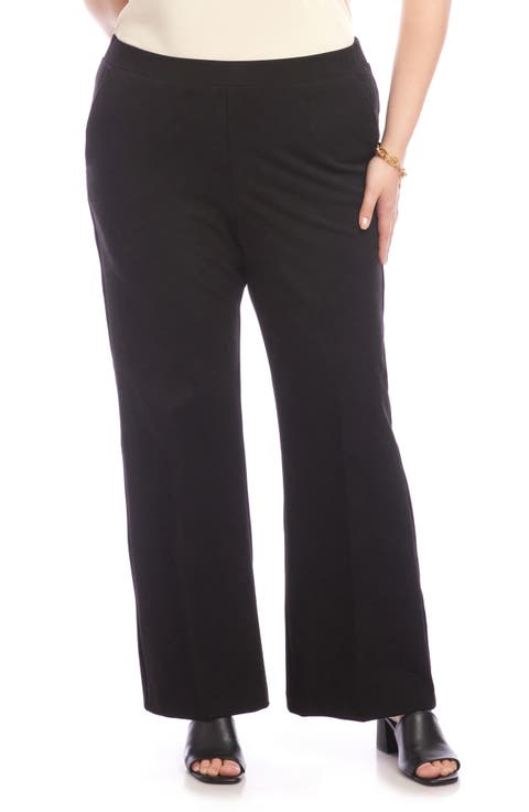 Emily Straight Leg Pants (Plus)