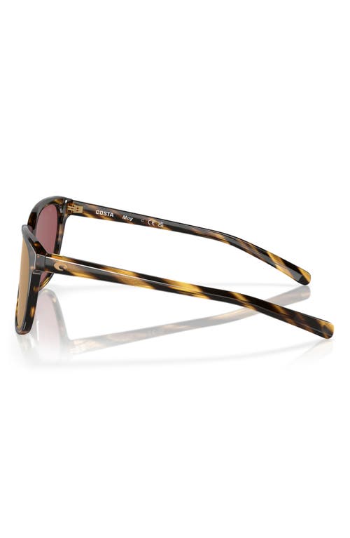 Costa Del Mar Phantos 57mm Polarized Sunglasses In Black