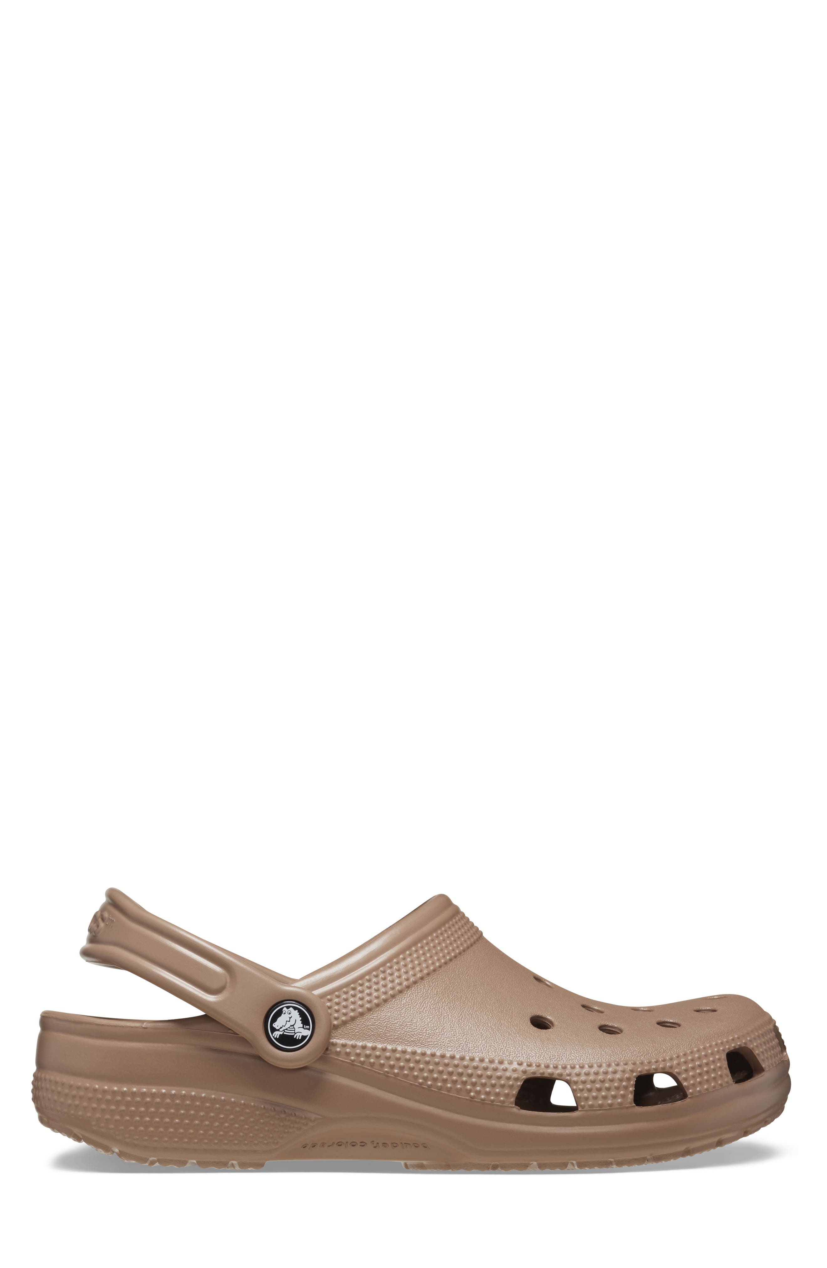 CROCS Classic Clog, Alternate, color, Latte