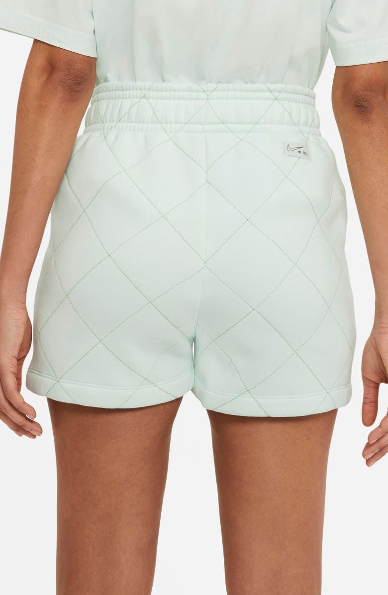 Nike Sportswear Quilted Fleece Shorts, Alternate, color, 