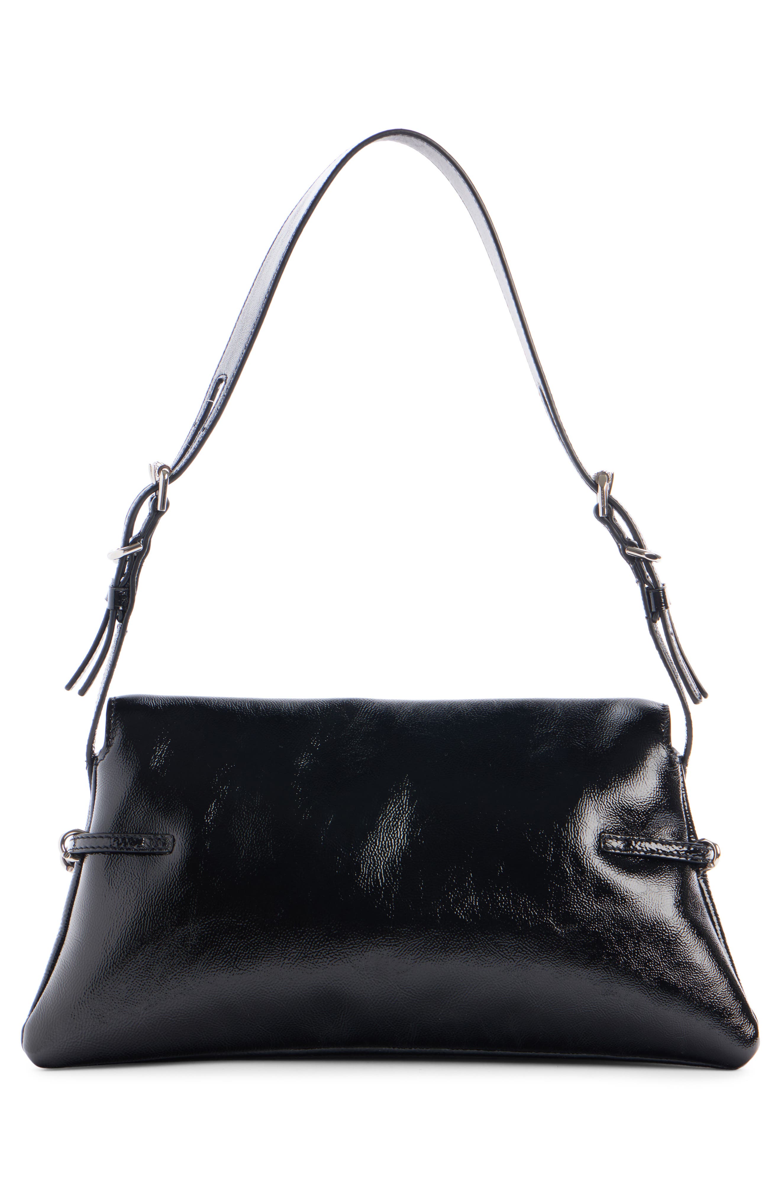 Givenchy Small Voyou Patent Leather Shoulder Bag, Alternate, color, 