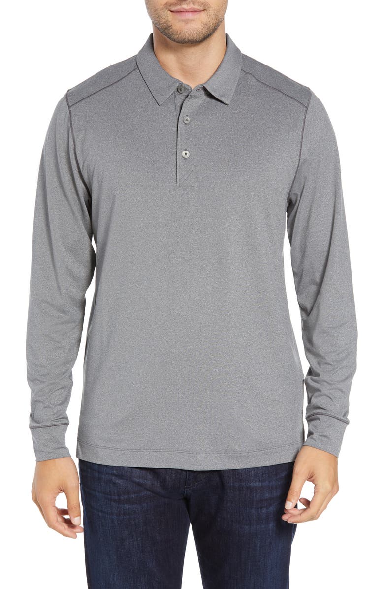 Cutter & Buck Matthew DryTec Long Sleeve Polo, Main, color, 