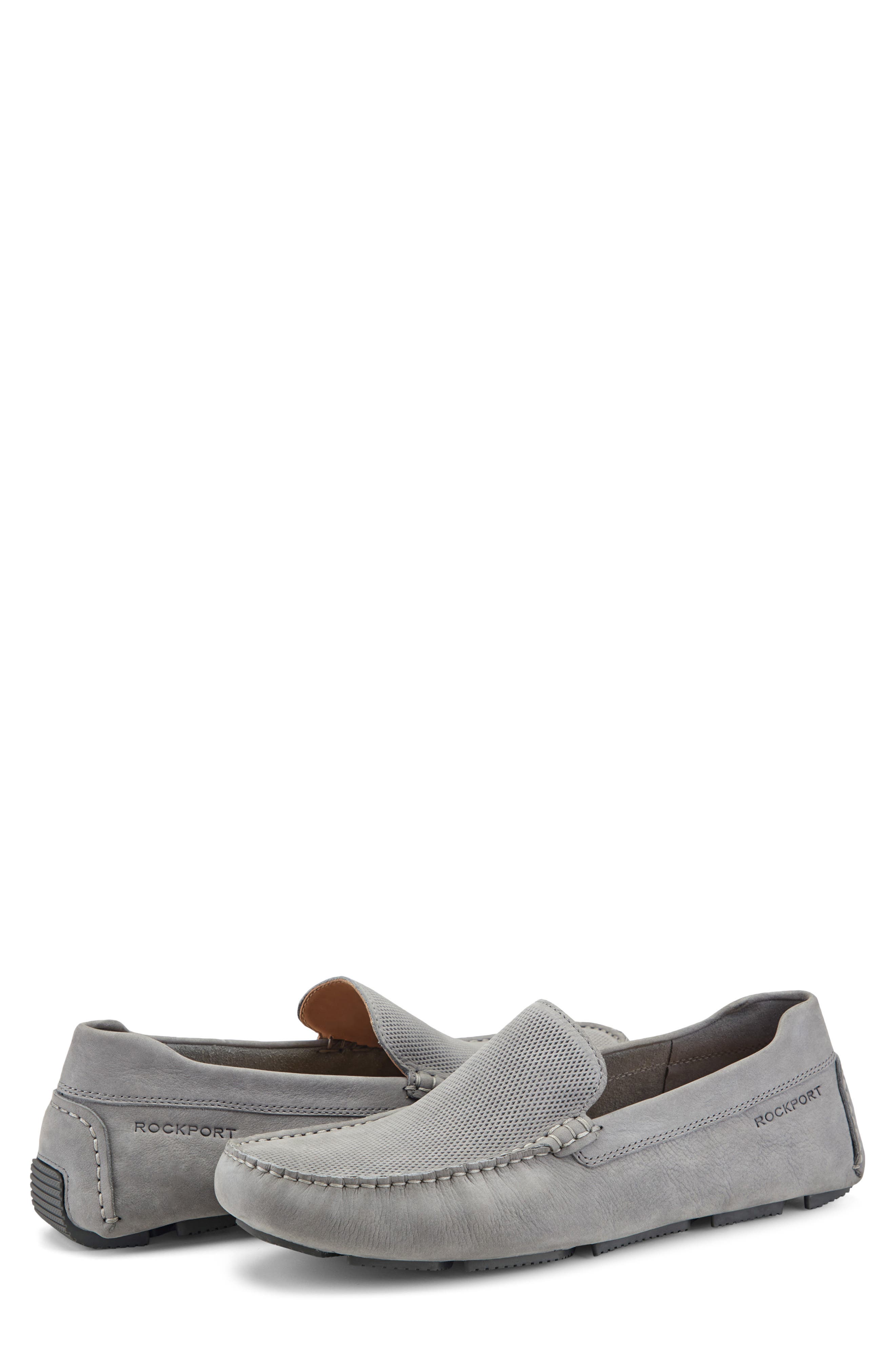 Rodger Driving Loafer, Alternate, color, LIGHT GRAY
