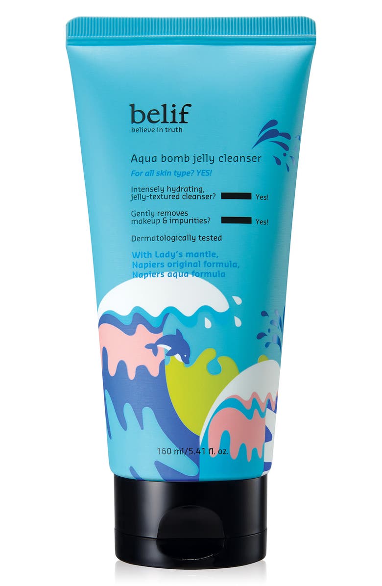 belif Aqua Bomb Jelly Cleanser, Main, color,