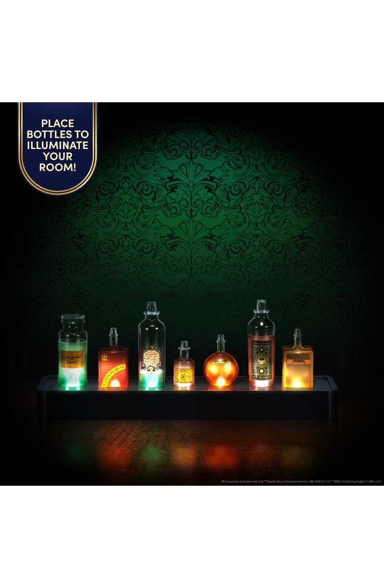 Wow Stuff! Harry Potter Potion Bottles Mood Lamp, 3 Night Light Modes, Alternate, color, Multicolored