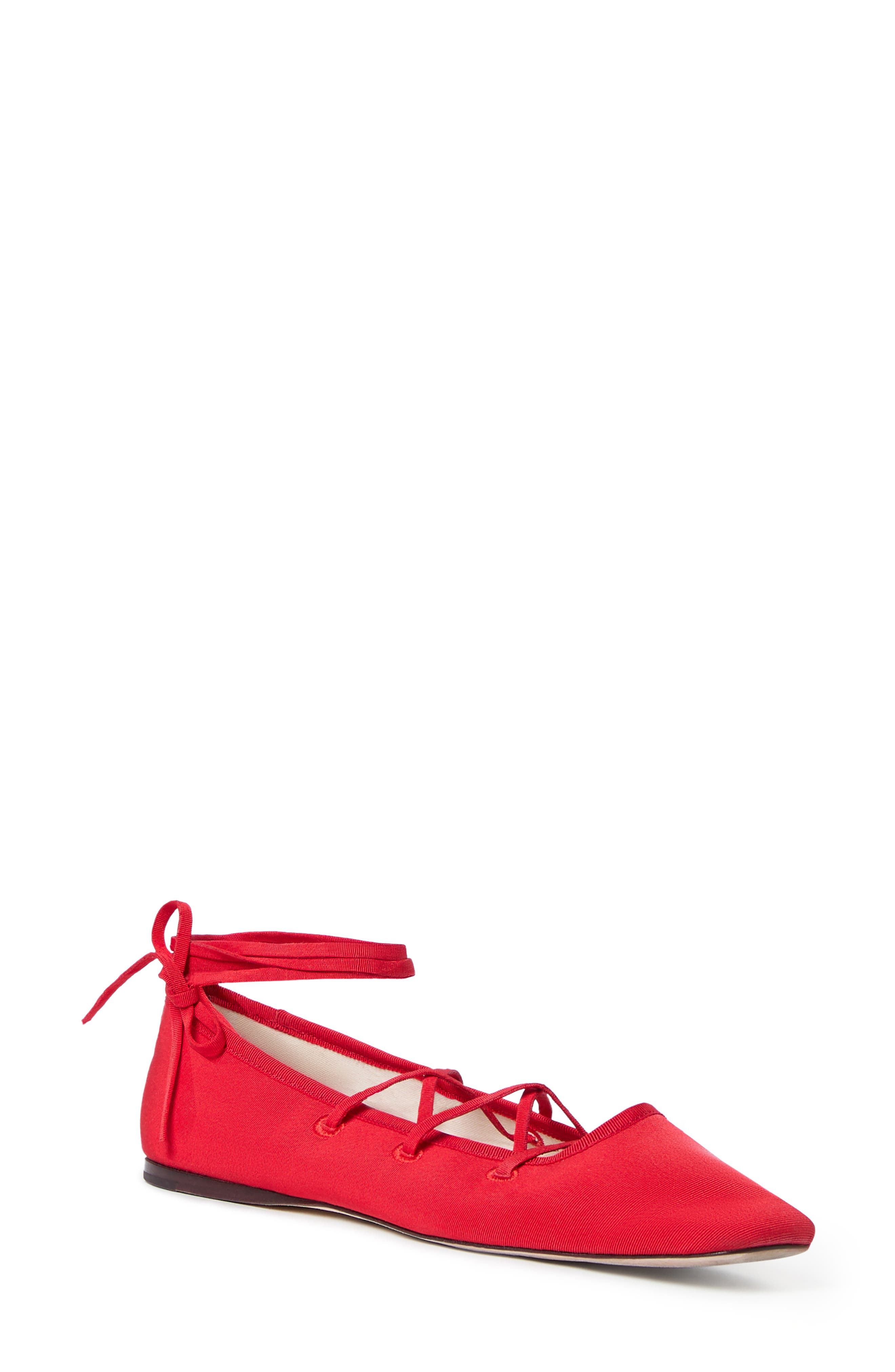 Loeffler Randall Louisa Ankle Wrap Ballet Flat