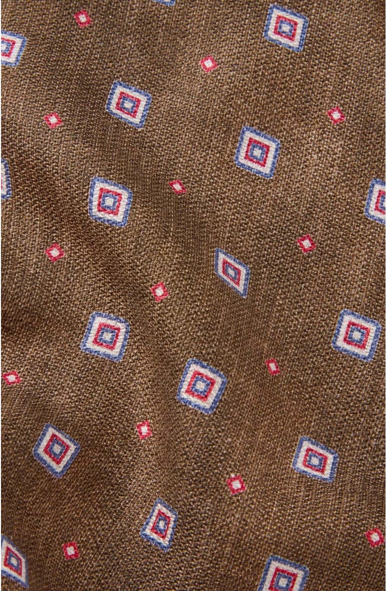 Robert Talbott Harmon Neckerchief, Alternate, color, Brown/Blue