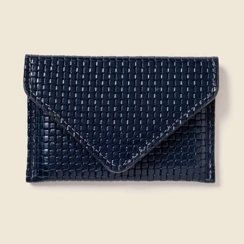 Casupo Mini Envelope Wallet With Rfid Protection In Blue