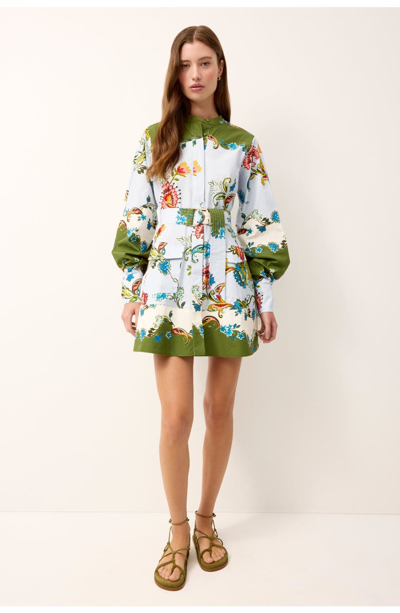 Marie Oliver Hughes Dress, Alternate, color, Delphi