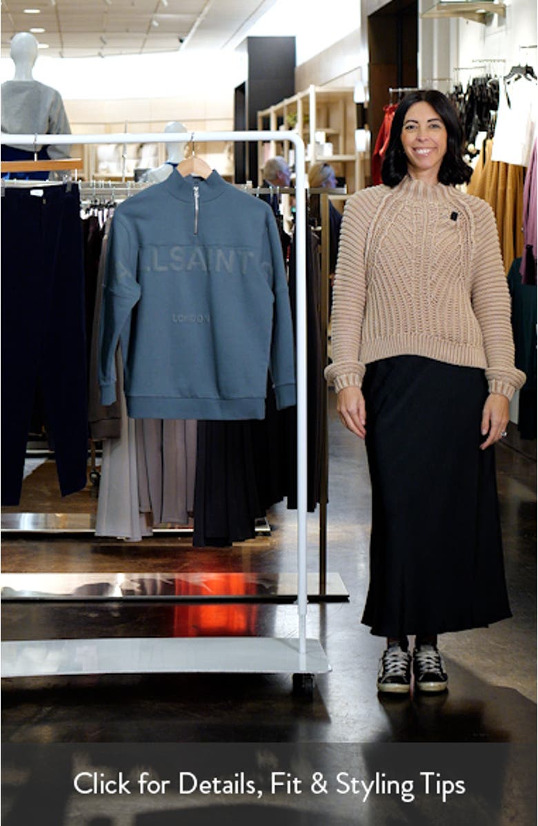 Kids' Biggy Quarter Zip Sweatshirt, sales video thumbnail