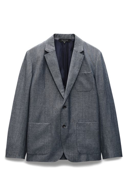 Rag & Bone Butler Donegal Virgin Wool & Linen Blend Blazer