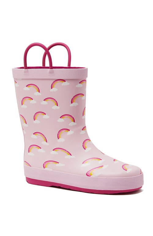 Lands' End Kids Pull On Splash Rubber Rain Boots