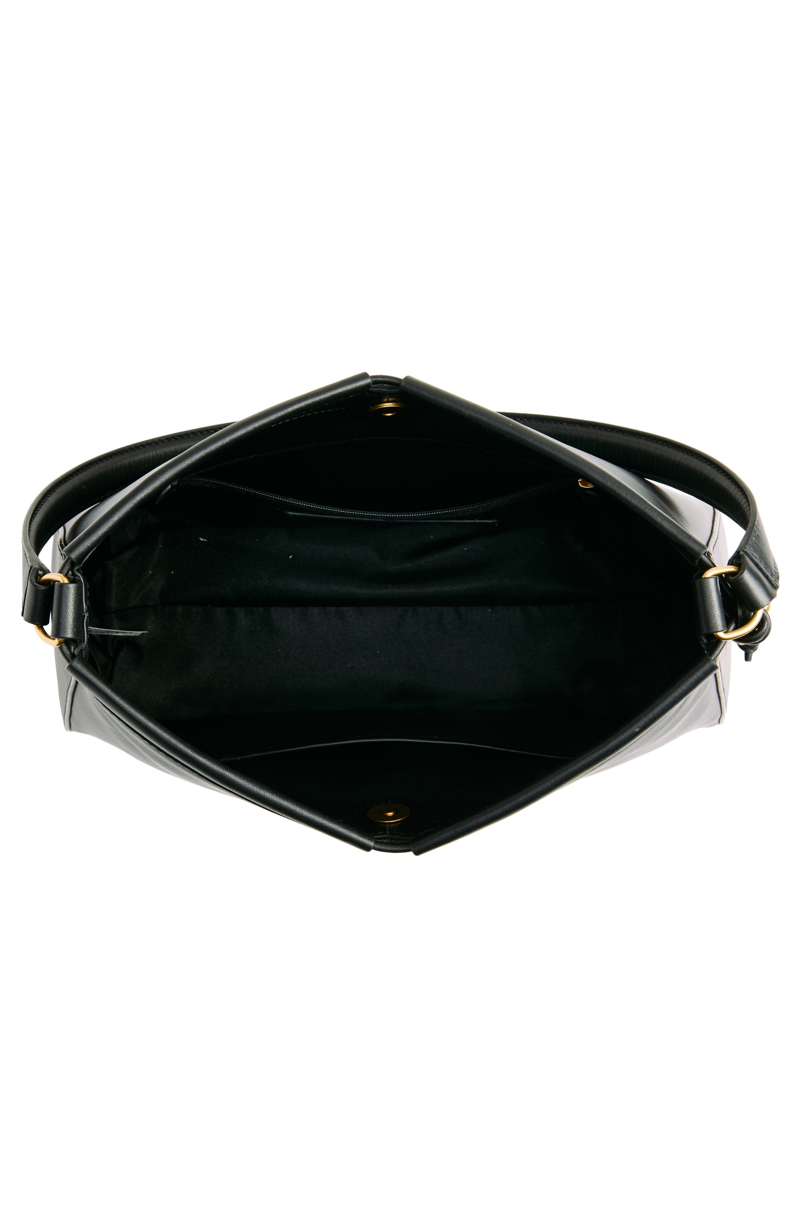 Vince Camuto Lesly Leather Shoulder Bag, Alternate, color, 
