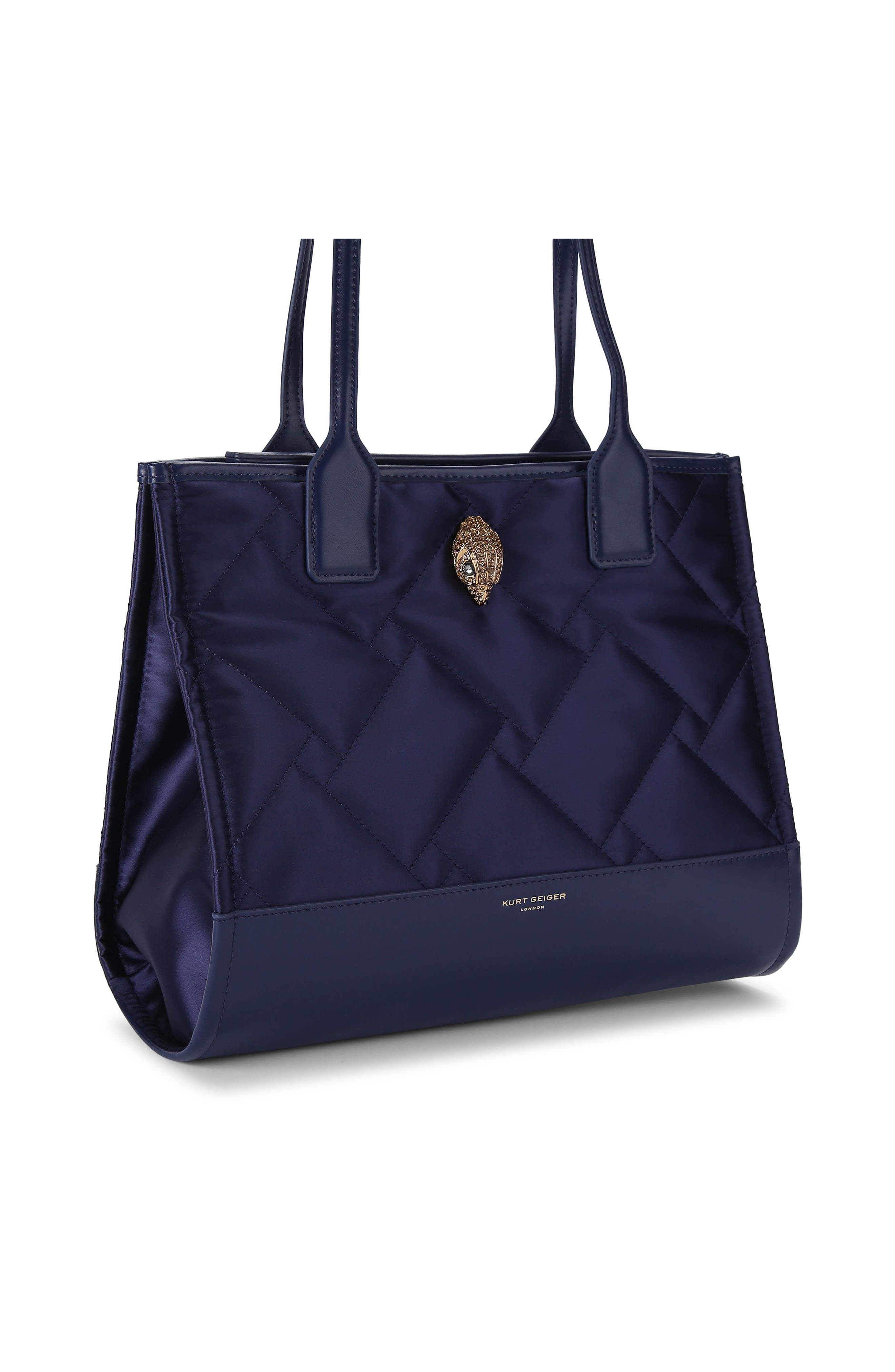 Kurt Geiger London Small Quilted Shopper Bag, Alternate, color, 