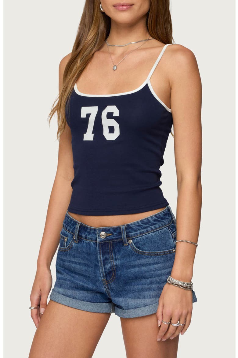 76 Contrast Camisole, Alternate, color, NAVY