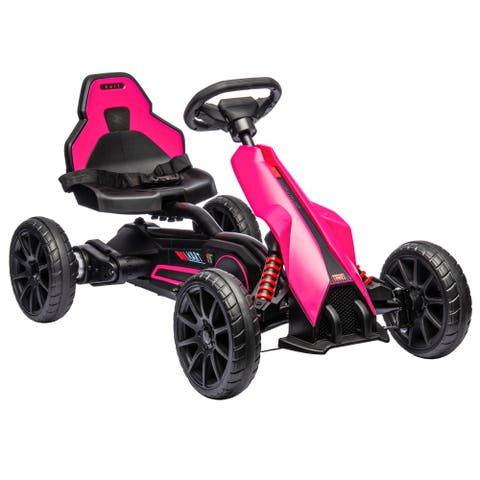 12V Kids Electric Go Kart with Forward Backward Drive Adjustable Speed