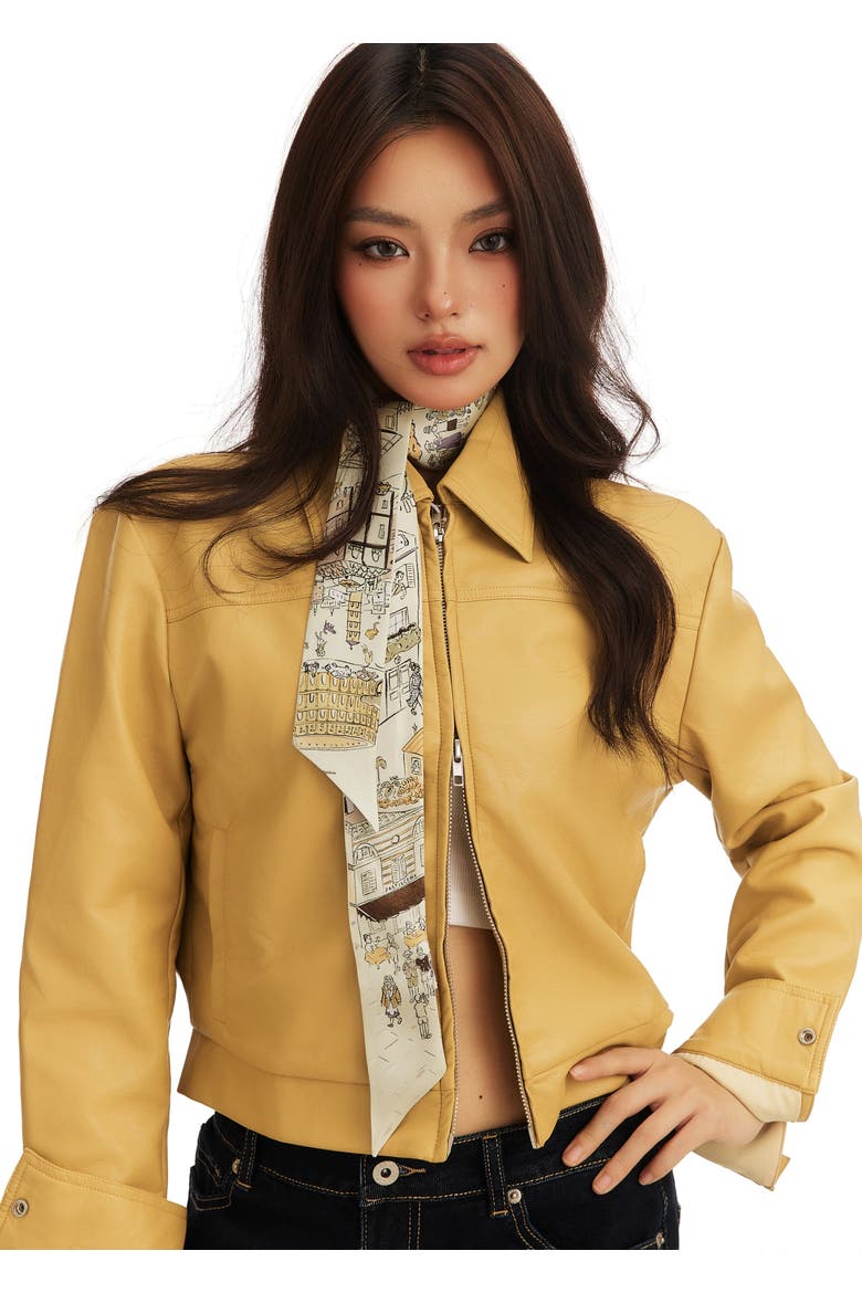 Rome Silk Skinny Scarf, Alternate, color, Soft Limestone