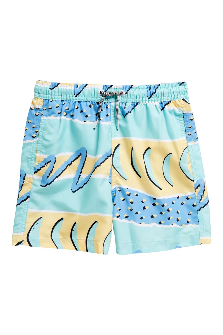 Kids' Fresh Prince Swim Trunks, Main, color, MINT