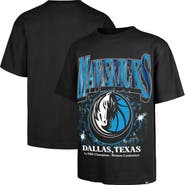 '47 Men's '47 Black Dallas Mavericks Past Champs Collection Flashbulb Foundation T-Shirt