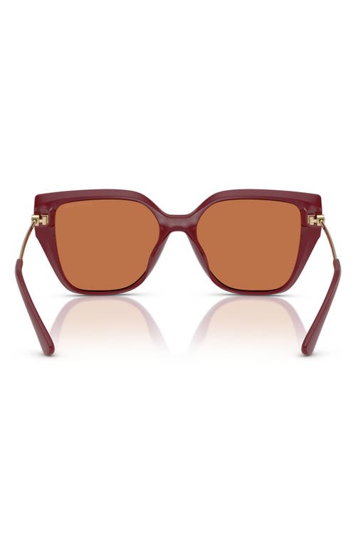 Michael Kors 54mm Square Sunglasses In Red