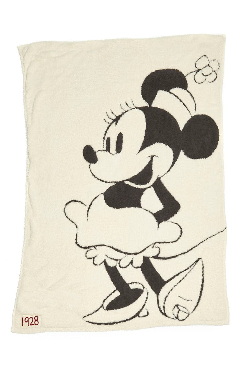 Barefoot Dreams<sup>®</sup> Disney<sup>®</sup> Classic Blanket, Main, color, Cream/ Carbon
