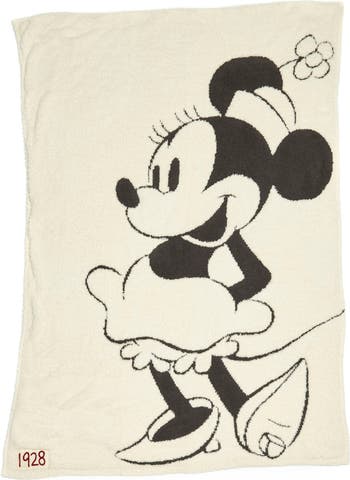 NWT Disney Mickey Mouse Blanket deals Throw Same Material As Barefoot Dreams