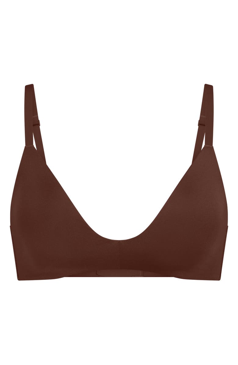 SKIMS Wireless Form T-Shirt Bra, Alternate, color, Cocoa