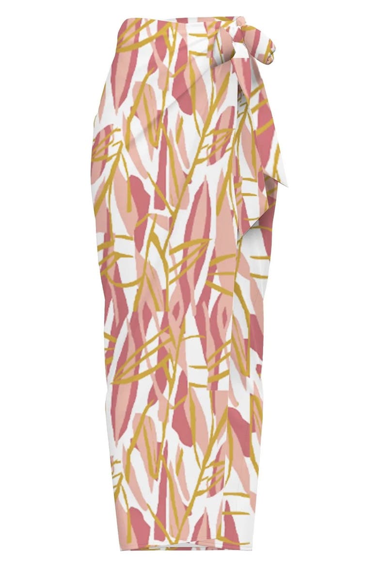 Seur Floral Skirt, Main, color, PINK