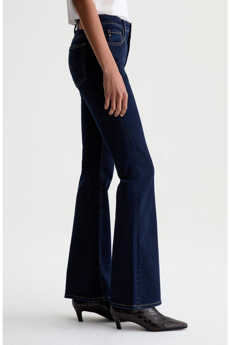 Farrah Mid Rise Bootcut Jeans, Alternate, color, MODERN INDIGO