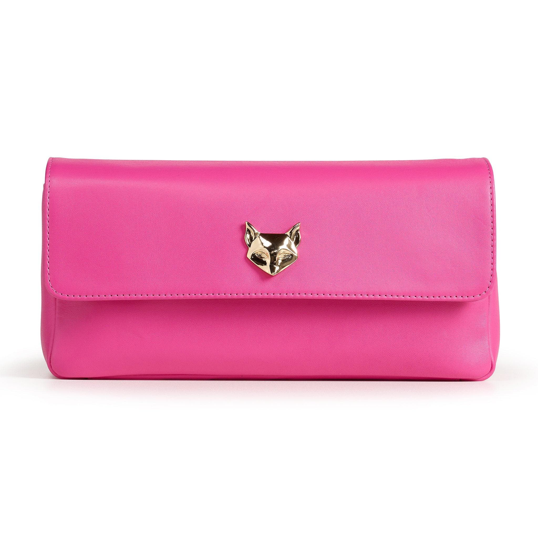 DESERI Michele Clutch Bag, Alternate, color, Pink